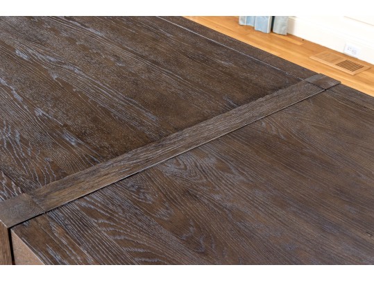 Restoration Hardware French Contemporary Rectangular Extension Dining Table (Retail $4050)