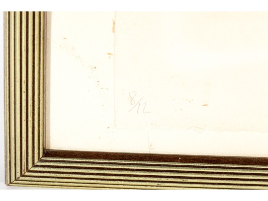 Uhenivo Signed, Ltd. Ed. Lithograph On Paper, Surrealist Scene, 1978