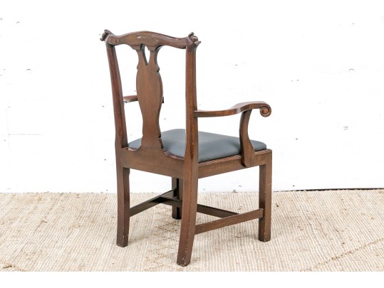 Georgian Style Mahogany Child's Armchair