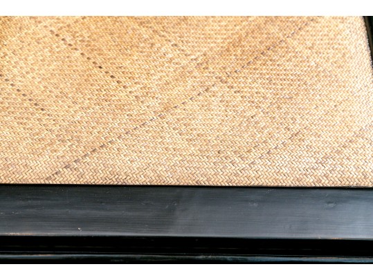 Black Lacquered Chinese Coffee Table
