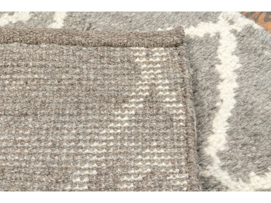 3’ X 2’ 1” Hand Knotted India Wool Carpet - NEW