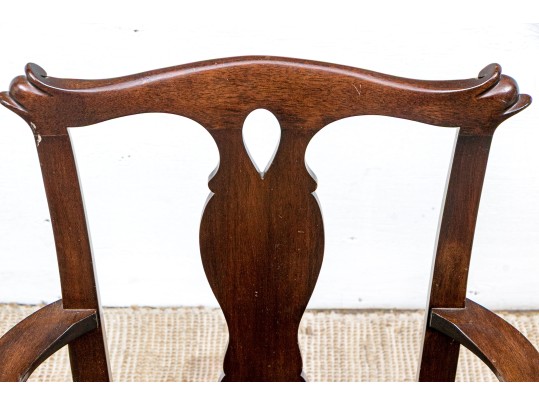 Georgian Style Mahogany Child's Armchair