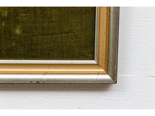 Signed Oil On Board, Modernist Still Life With Wine Glasses