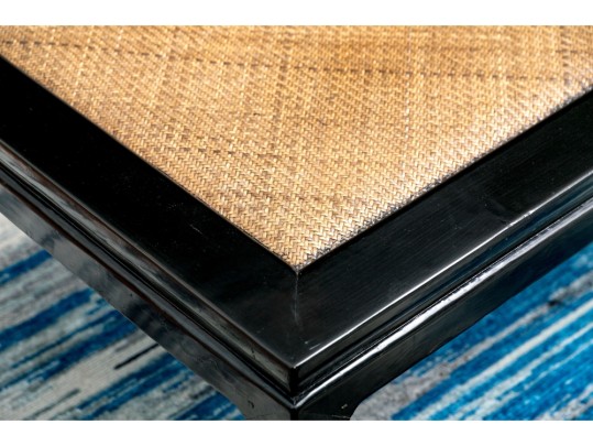 Black Lacquered Chinese Coffee Table