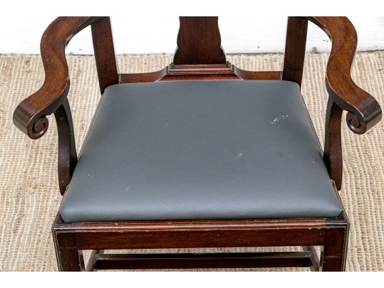 Georgian Style Mahogany Child's Armchair