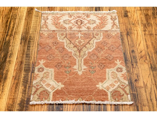 Flat Weave Wool Carpet - 2' X 3' - NEW