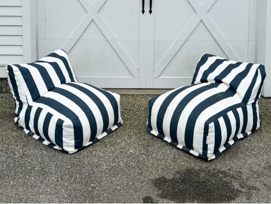 Pair Of Serena & Lily Oceanpark Pool Loungers (Retail $598 Each)