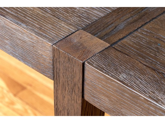 Restoration Hardware French Contemporary Rectangular Extension Dining Table (Retail $4050)