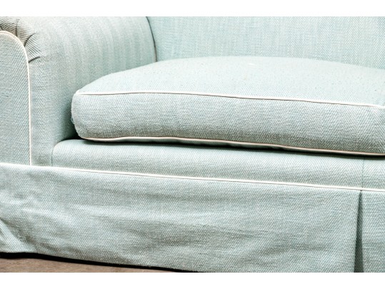 Custom Upholstered Down Filled Sofa 