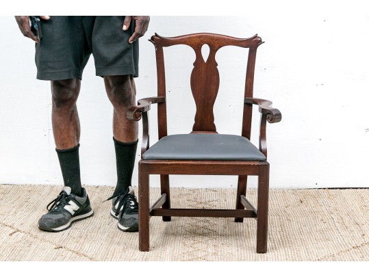 Georgian Style Mahogany Child's Armchair