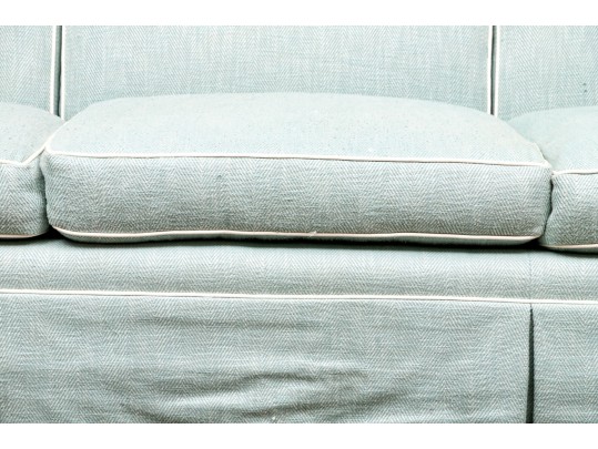 Custom Upholstered Down Filled Sofa 