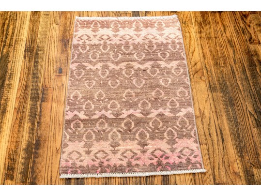 Wool Carpet Mat 2' X 3' Flat Weave - NEW
