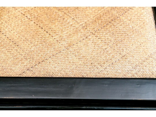 Black Lacquered Chinese Coffee Table