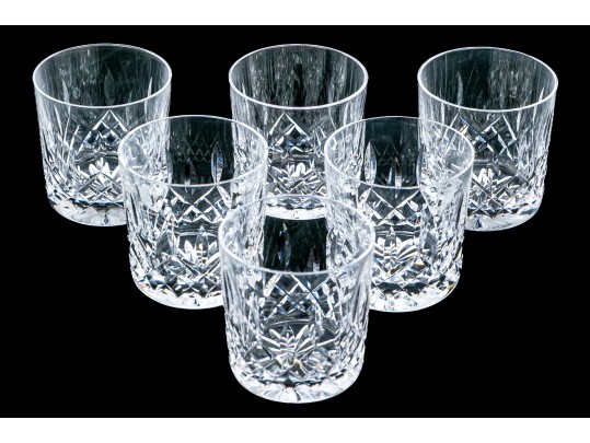 Set Of Six Waterford Crystal 'Lismore' Pattern Tumblers
