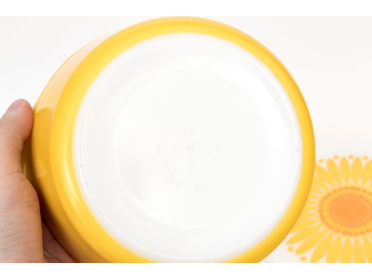 Three Vintage Pyrex Containers