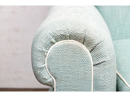 Custom Upholstered Down Filled Sofa 