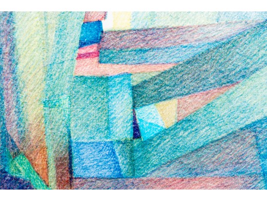 Georges Point (France, 1935-2020) Group Of Four Color Lithographs, Abstract Compositions