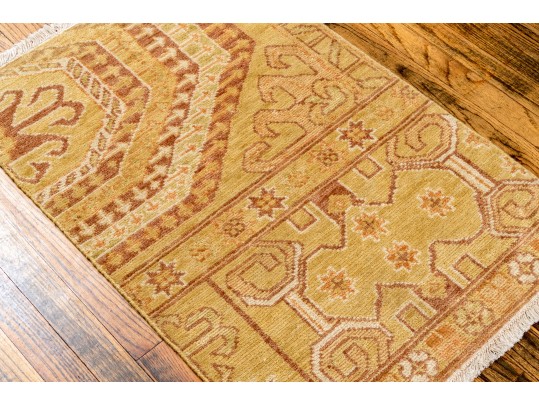  Hand Woven Wool Flat Weave Mat - 25