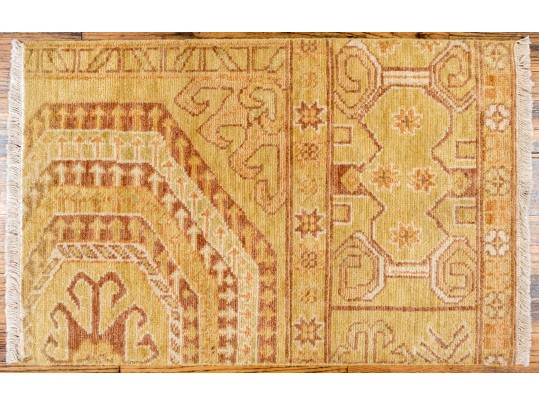  Hand Woven Wool Flat Weave Mat - 25