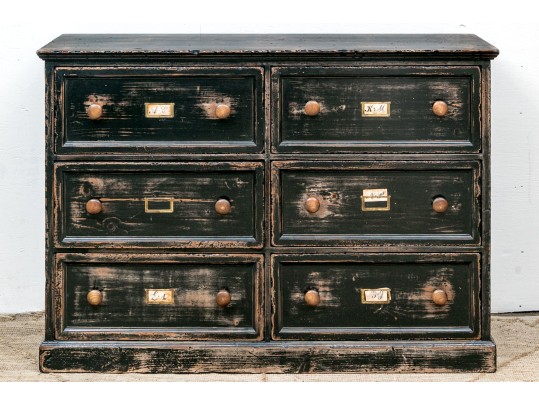 Probably Lillian August Apothecary Style File Cabinet