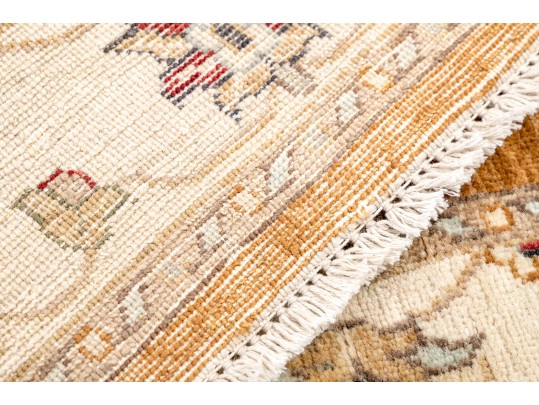 Hand Knotted Wool Peshawar Carpet - 5' 3