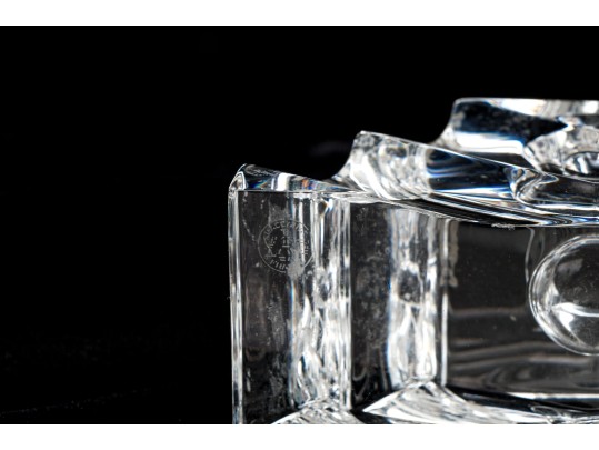 Collection Of Six Fine Crystal Candle Holders 