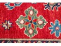 Hand Knotted Wool Kazak Carpet - 3' 3