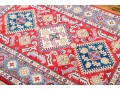 Hand Knotted Wool Pakistan Kazak Carpet, 5'-10