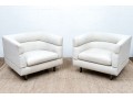 Pair Of Weiman Upholstered Lounge Chairs