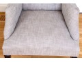 Pair Of Restoration Hardware Button Tufted Armchairs