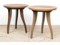 Pair Of Classic Wooden Side Tables