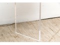 John Richard Console Table On Lucite Legs