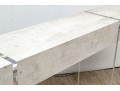 John Richard Console Table On Lucite Legs