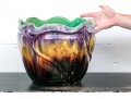 Semi-antique Majolica Jardiniere