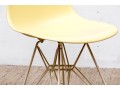 Pair Of Vintage Eames Eiffel Chairs In Yellow