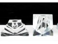 Collection Of Six Fine Crystal Candle Holders 