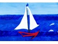 A. J. Di Maio, Signed Oil On Artist Board, Regatta