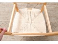 Set Of Four Chic Wishbone Form Side Chairs