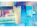 Georges Point (France, 1935-2020) Group Of Four Color Lithographs, Abstract Compositions
