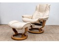 J.E. Ekornes Norway Stressless Chair And Ottoman 