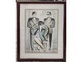 Erik Freyman (Russian-American, 1932-2018) Signed Ltd. Ed. Print, Woman And Gentleman