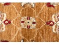 Hand Knotted Wool Peshawar Carpet - 5' 3