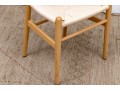 Set Of Four Chic Wishbone Form Side Chairs