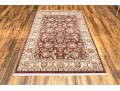 Hand Woven Wool Carpet - 6'1