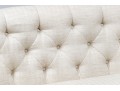 American Made Sherrill Tufted Upholstered Settee