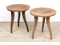Pair Of Classic Wooden Side Tables