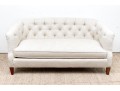 American Made Sherrill Tufted Upholstered Settee