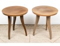 Pair Of Classic Wooden Side Tables