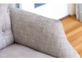 Pair Of Restoration Hardware Button Tufted Armchairs