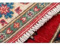 Hand Knotted Wool Kazak Carpet - 3' 3